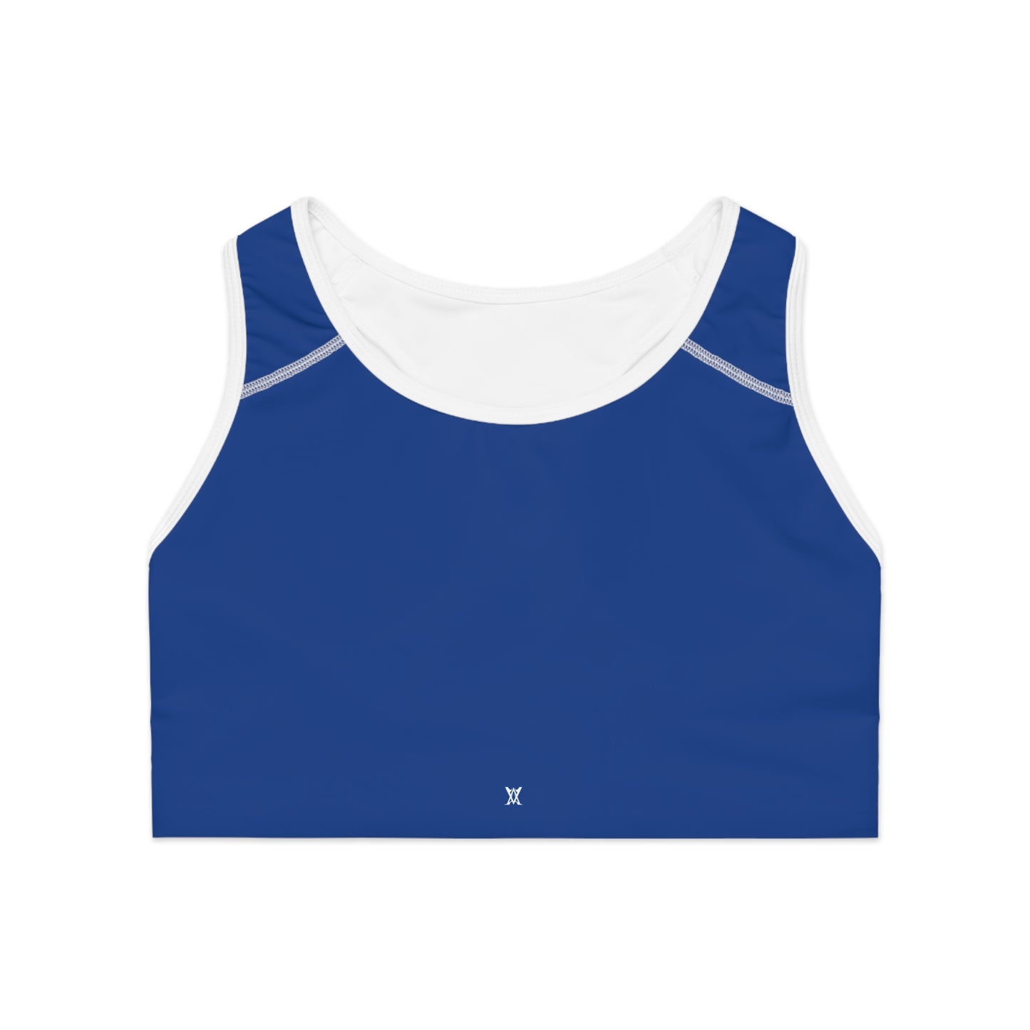 Dark blue Sports Bra for Activewear, Fitness Top, Workout Gear, Yoga.