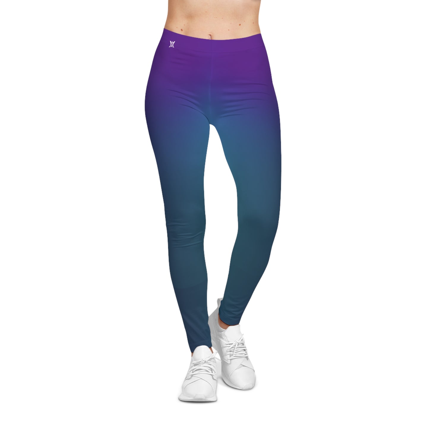 Gradient Women's Leggings, Stylish Yoga Pants - Fitness Training, Active Wear.