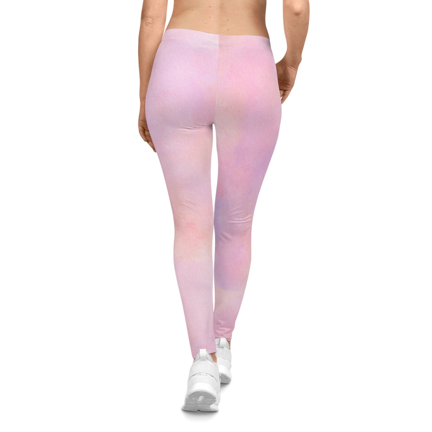 Women's Dreamy Pastel Leggings - Yoga Pants, Fitness training, Active Wear.