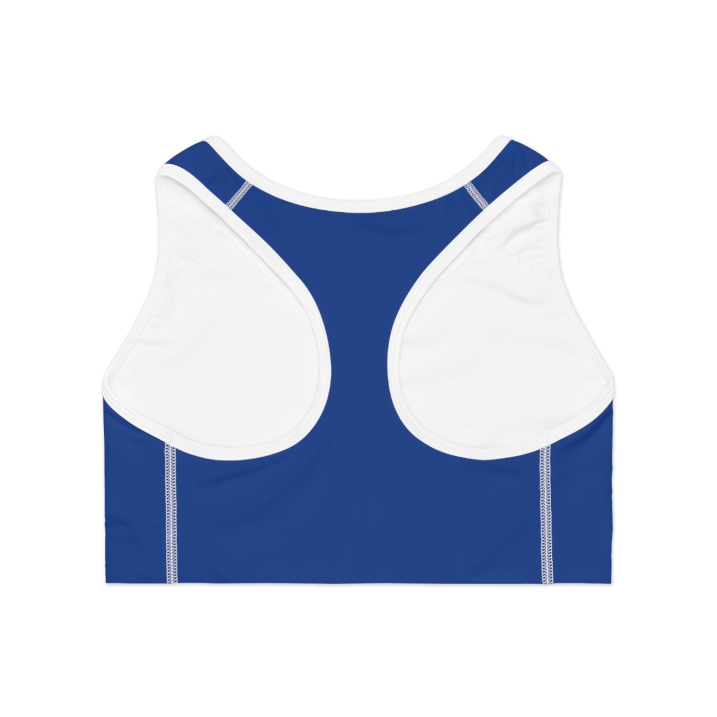 Dark blue Sports Bra for Activewear, Fitness Top, Workout Gear, Yoga.