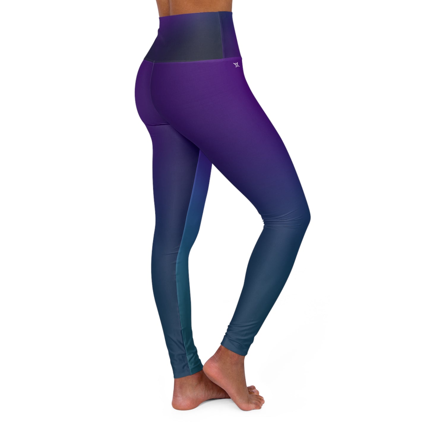 Ombré High Waisted Yoga Leggings - Active Wear, Yoga, Workouts and Outdoors.