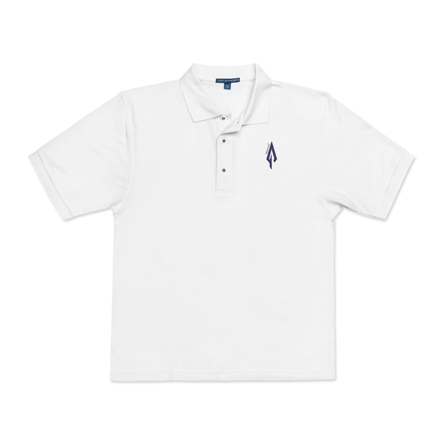 Embroidered Unisex Polo Shirt – Vanguard spear logo - Vanguard Athletics - Be ready