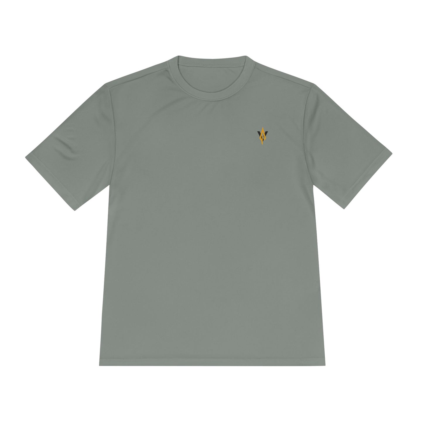 Vanguard gold spear logo, Moisture Wicking Unisex Tee for workouts