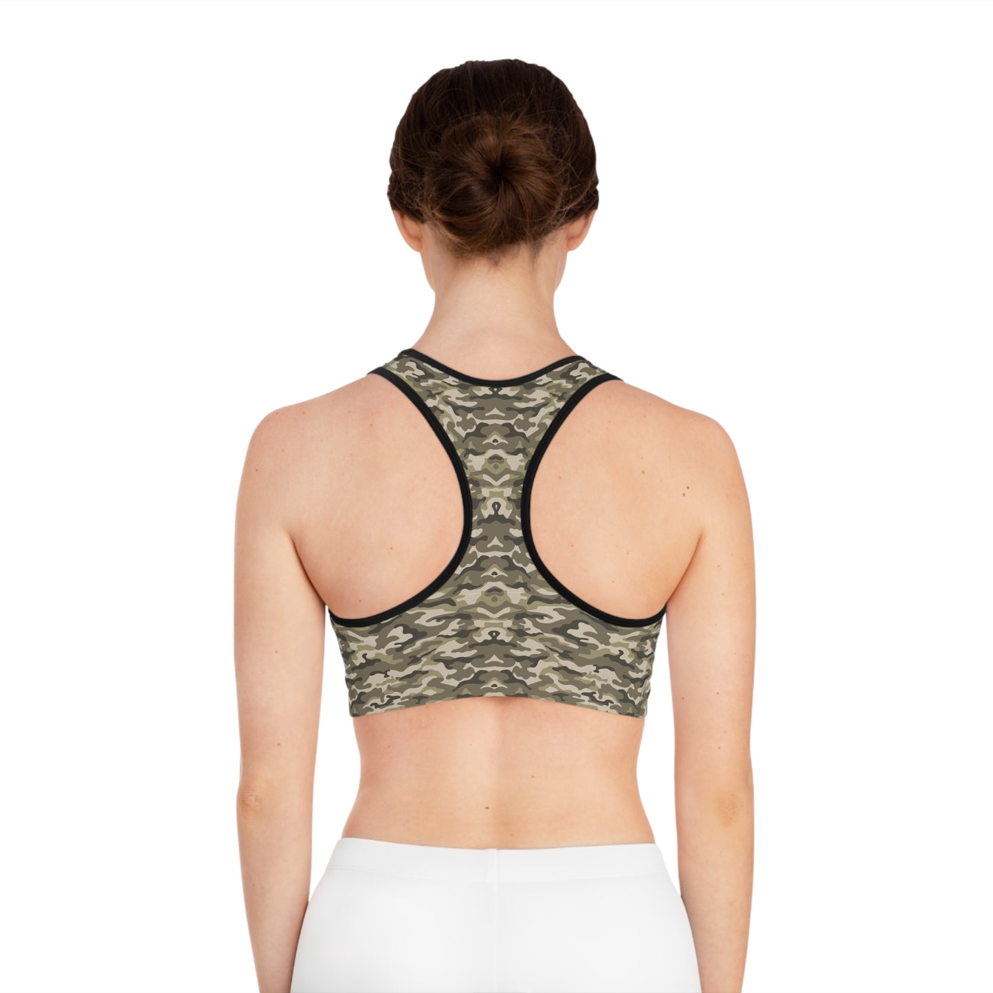 Camouflage Sports Bra- Activewear, Fitness Gear, Workout Apparel. - Vanguard Athletics - Be ready