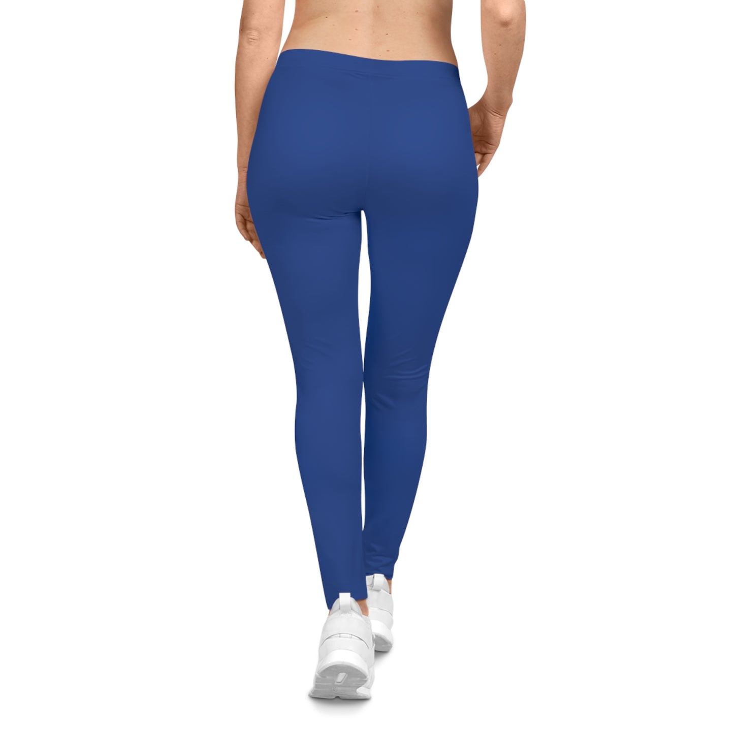 Dark Blue Women's Casual Leggings - Daily Activewear, Yoga and Fitness Wear