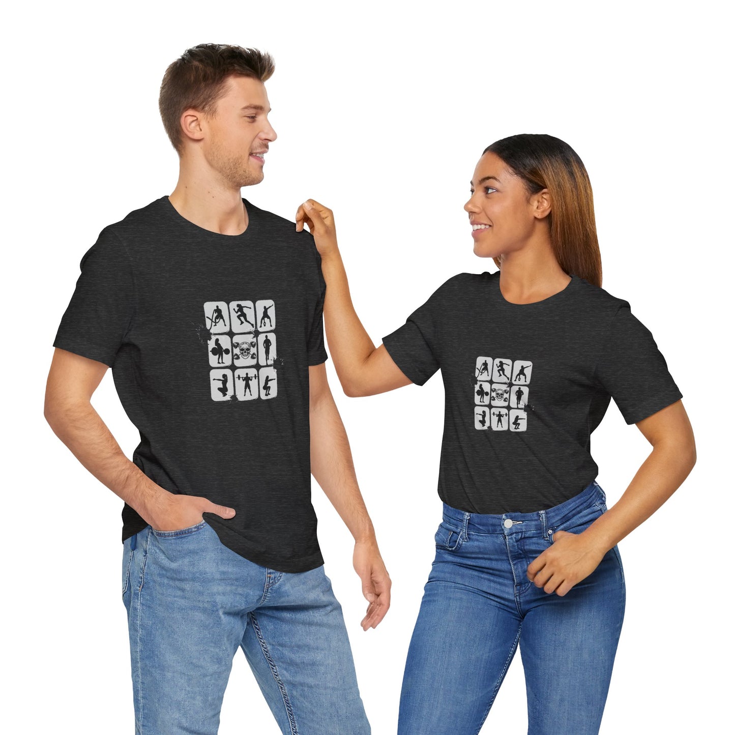 'No pain no gain' tee for fitness anthusiasts. - Vanguard Athletics - Be ready