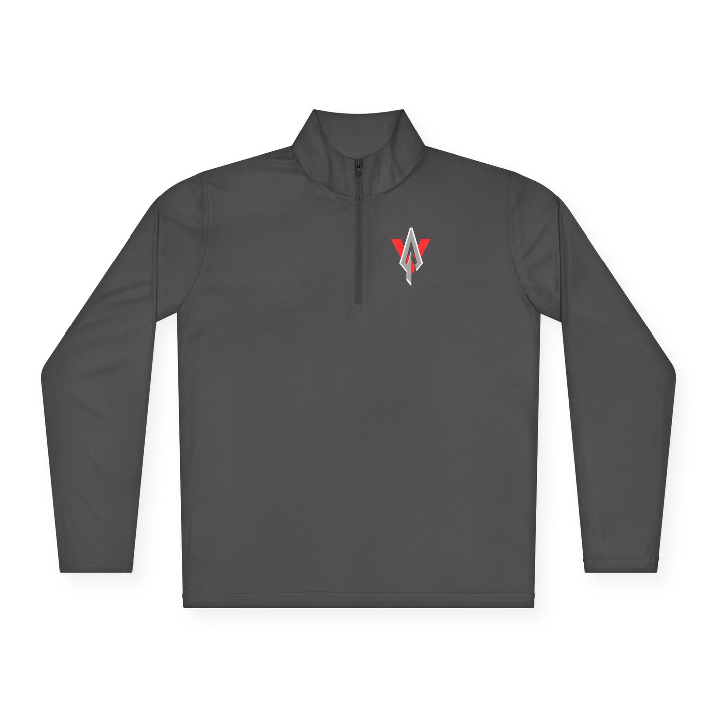 Fitness Collection - Woman's Warrior side quarter - zip pull over - Vanguard Athletics - Be ready