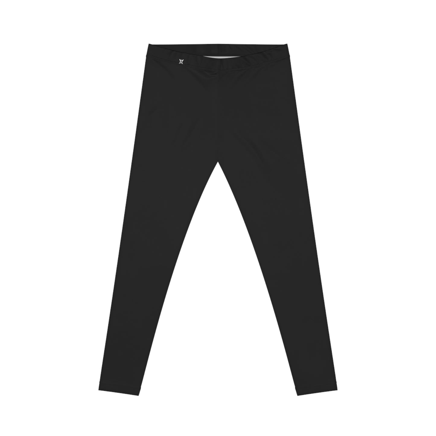 Classic Black Women's Casual Leggings - Yoga Pants, Active Wear, Fitness Training.
