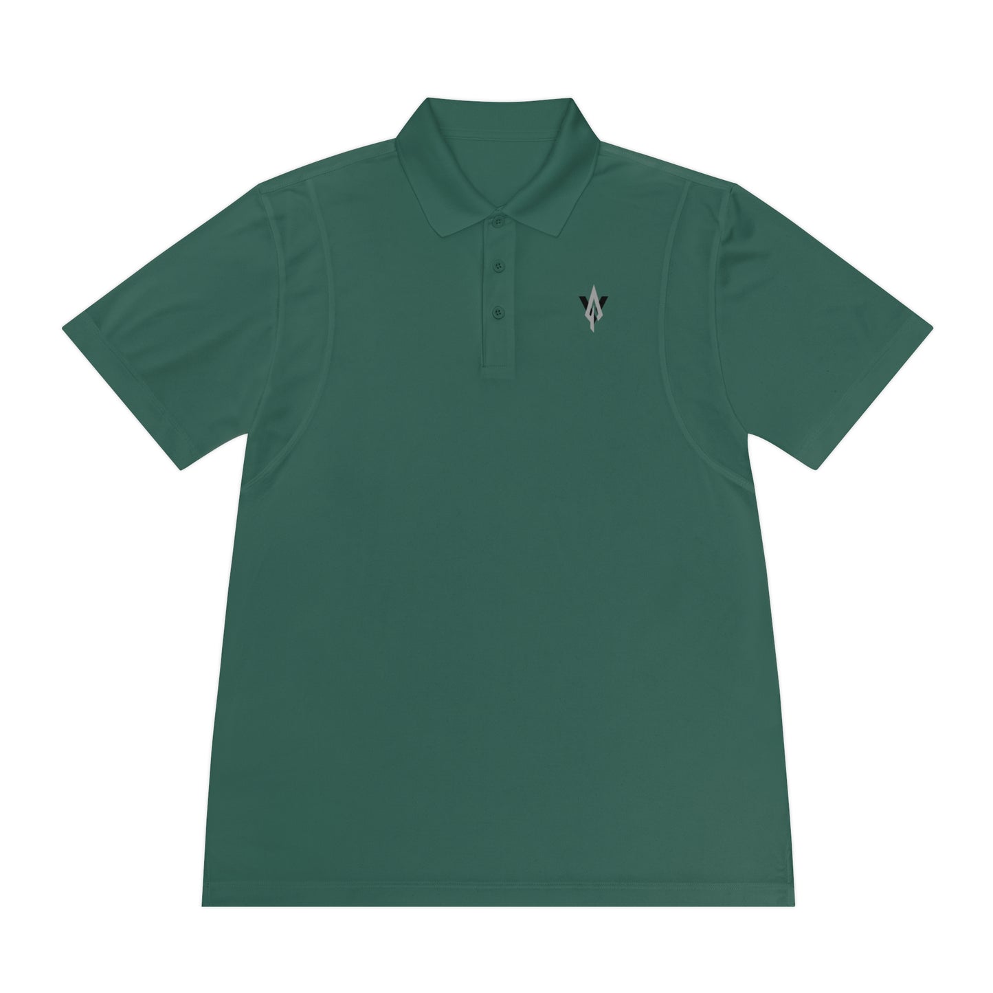 Vanguard silver logo, sport-tek polo shirt