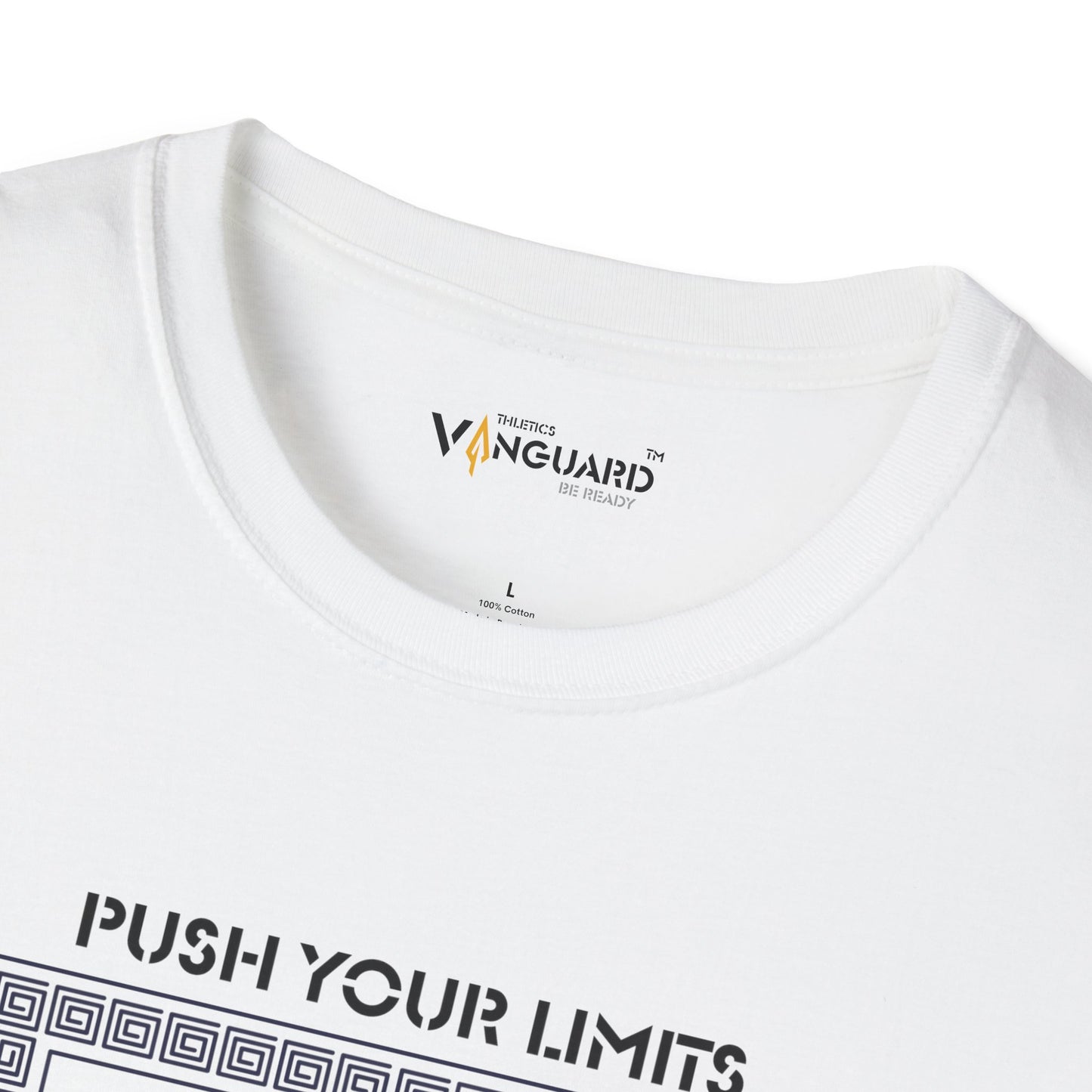 Motivational Unisex T-Shirt - "Push Your Limits" - Vanguard Athletics - Be ready