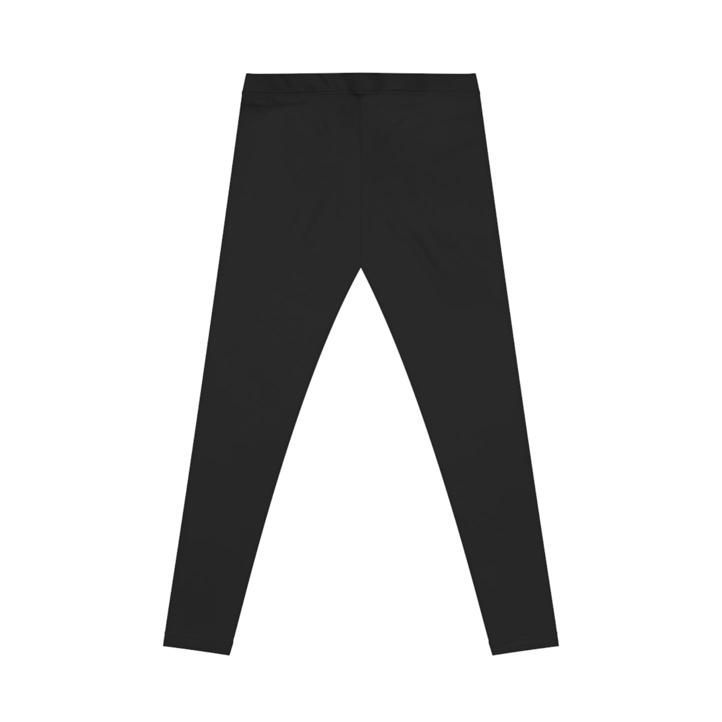 Classic Black Women's Casual Leggings - Yoga Pants, Active Wear, Fitness Training.