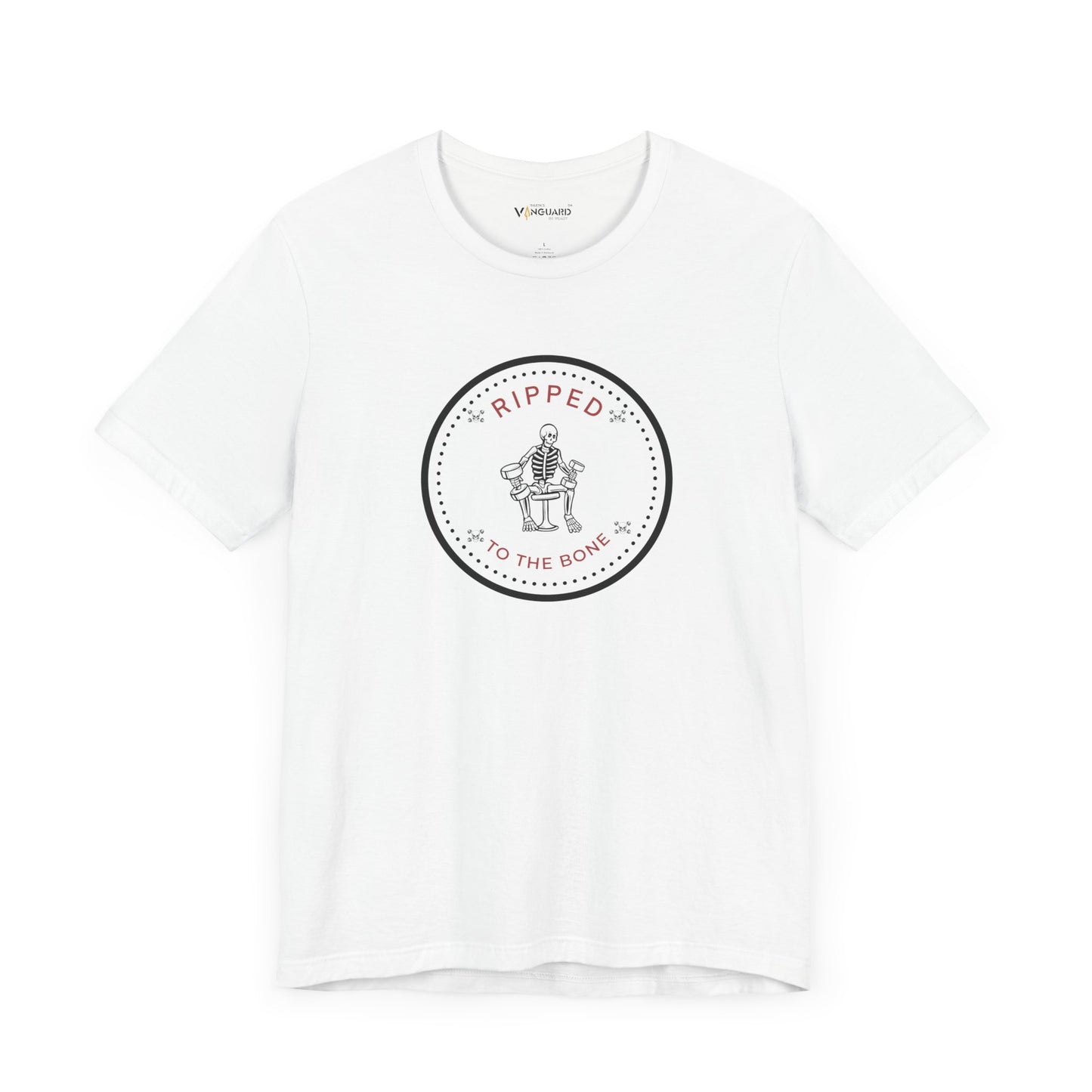 'Ripped to the Bone' gym motivation Tee