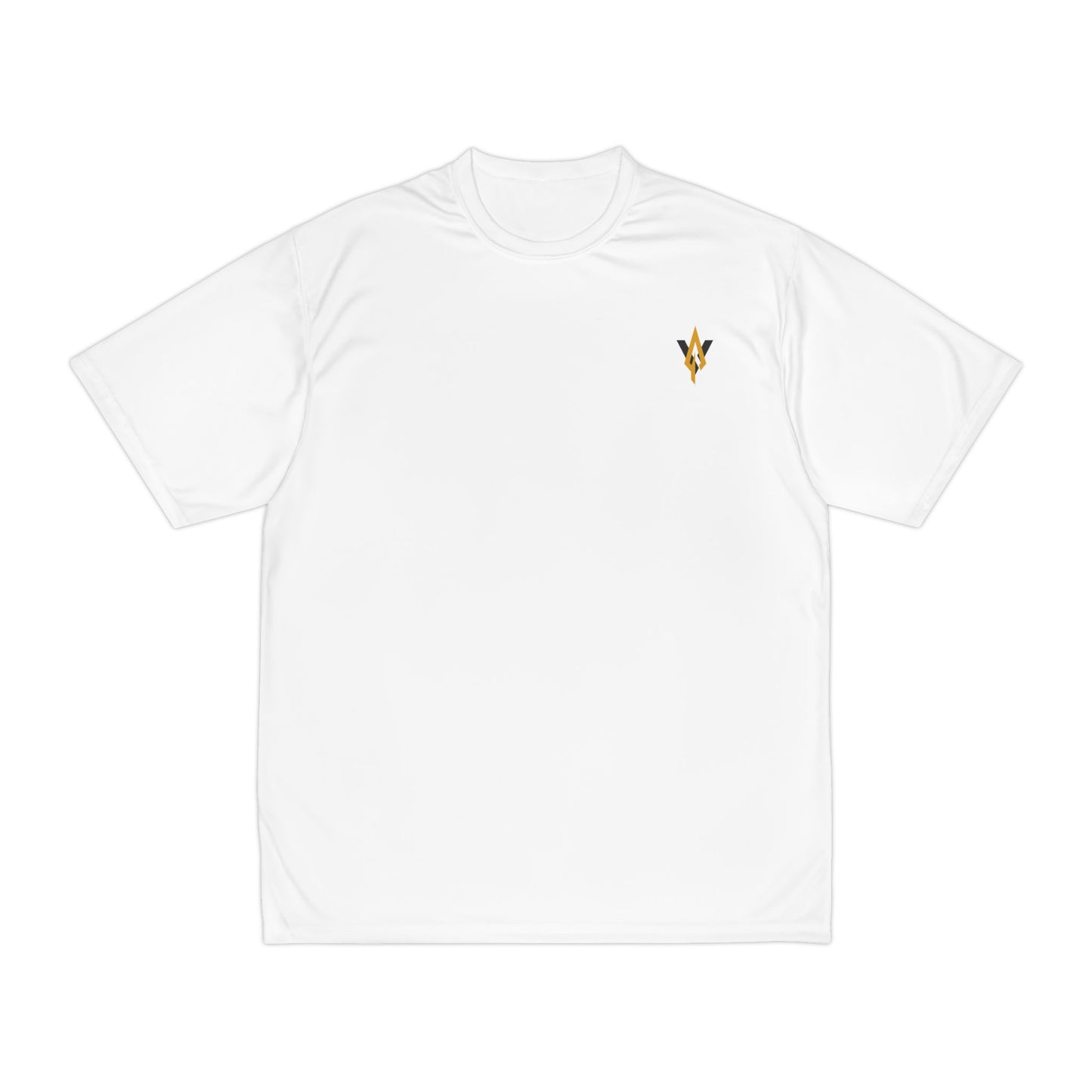 Fitness collection - Gold logo Men's Performance T-Shirt - Vanguard Athletics - Be ready