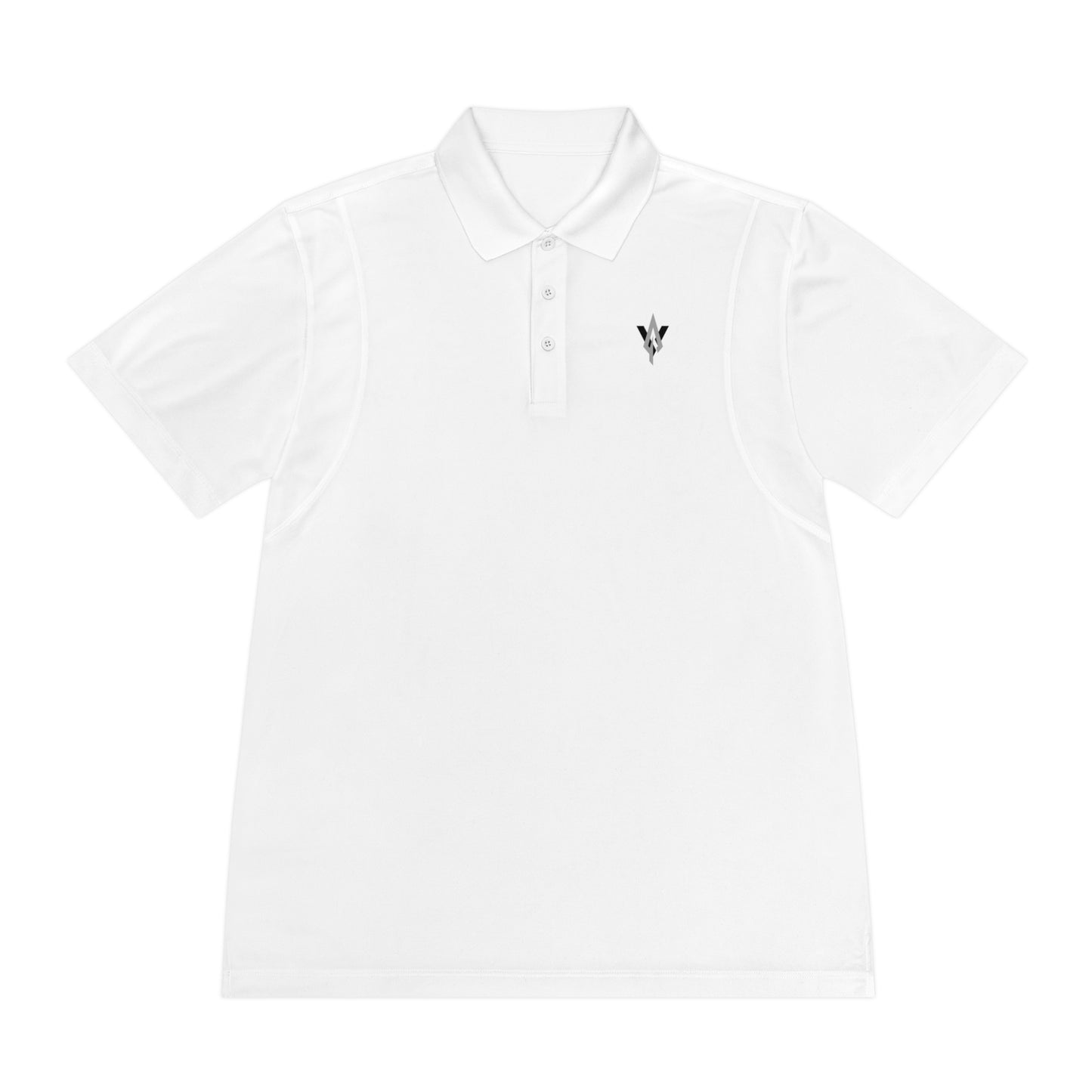 Vanguard silver logo, sport-tek polo shirt