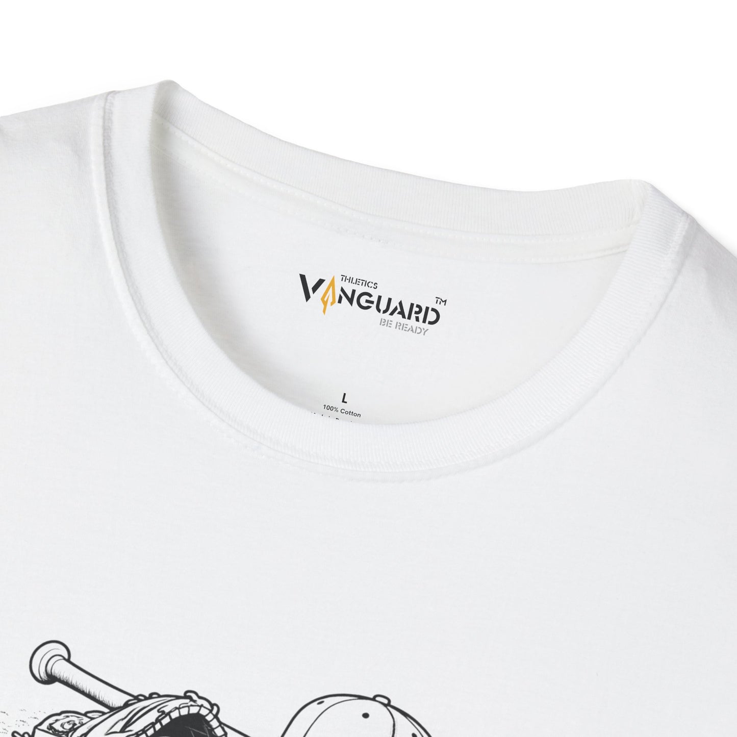 Baseball Enthusiast. "Play Ball" Unisex Softstyle T-Shirt - Vanguard Athletics - Be ready