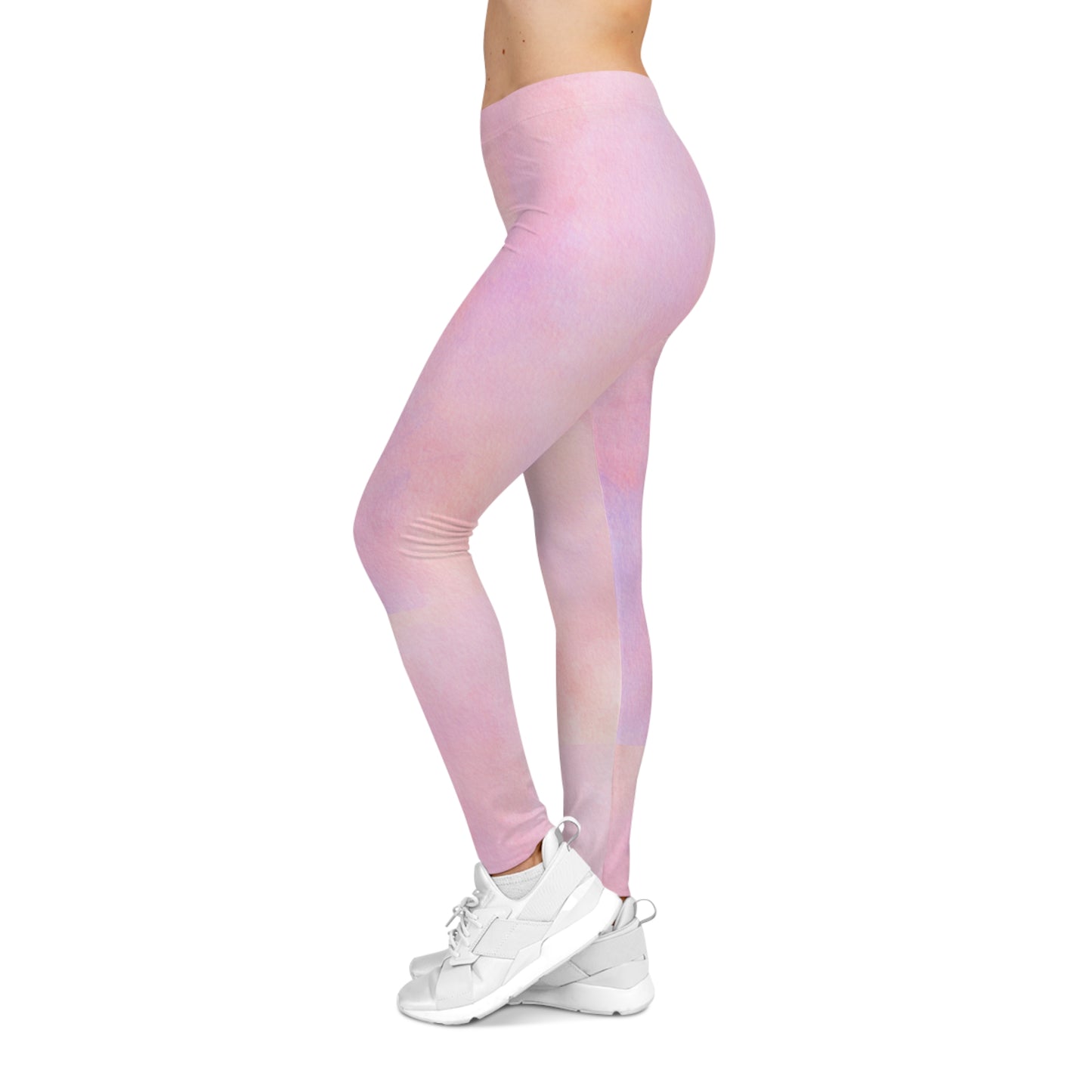 Women's Dreamy Pastel Leggings - Yoga Pants, Fitness training, Active Wear.