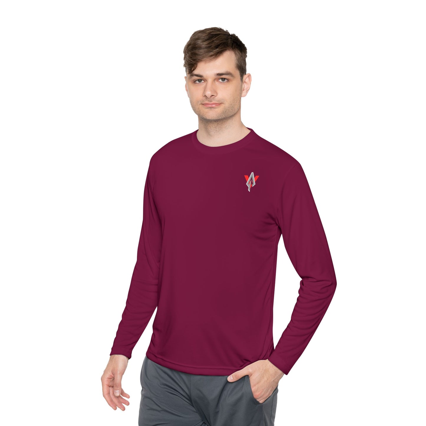 Fitness collection - Men's warrior side, Light weight long sleeve. - Vanguard Athletics - Be ready