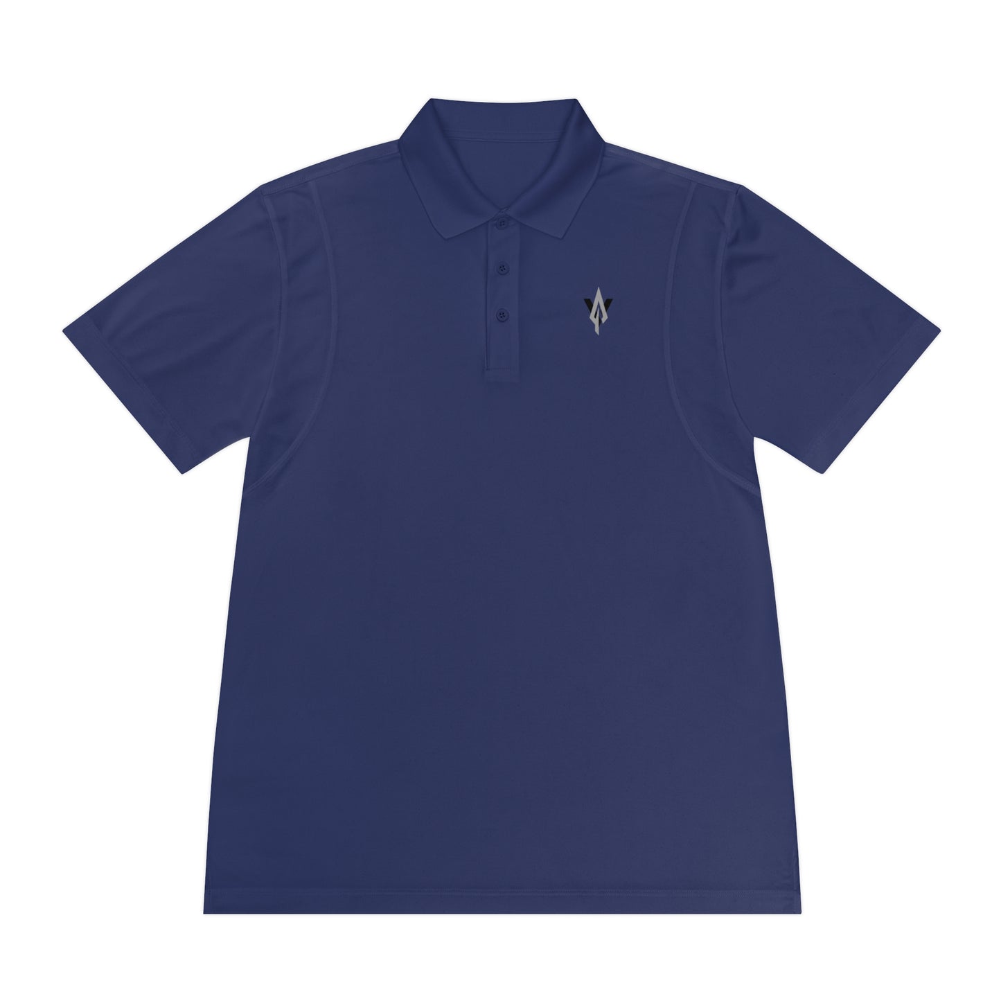 Vanguard silver logo, sport-tek polo shirt