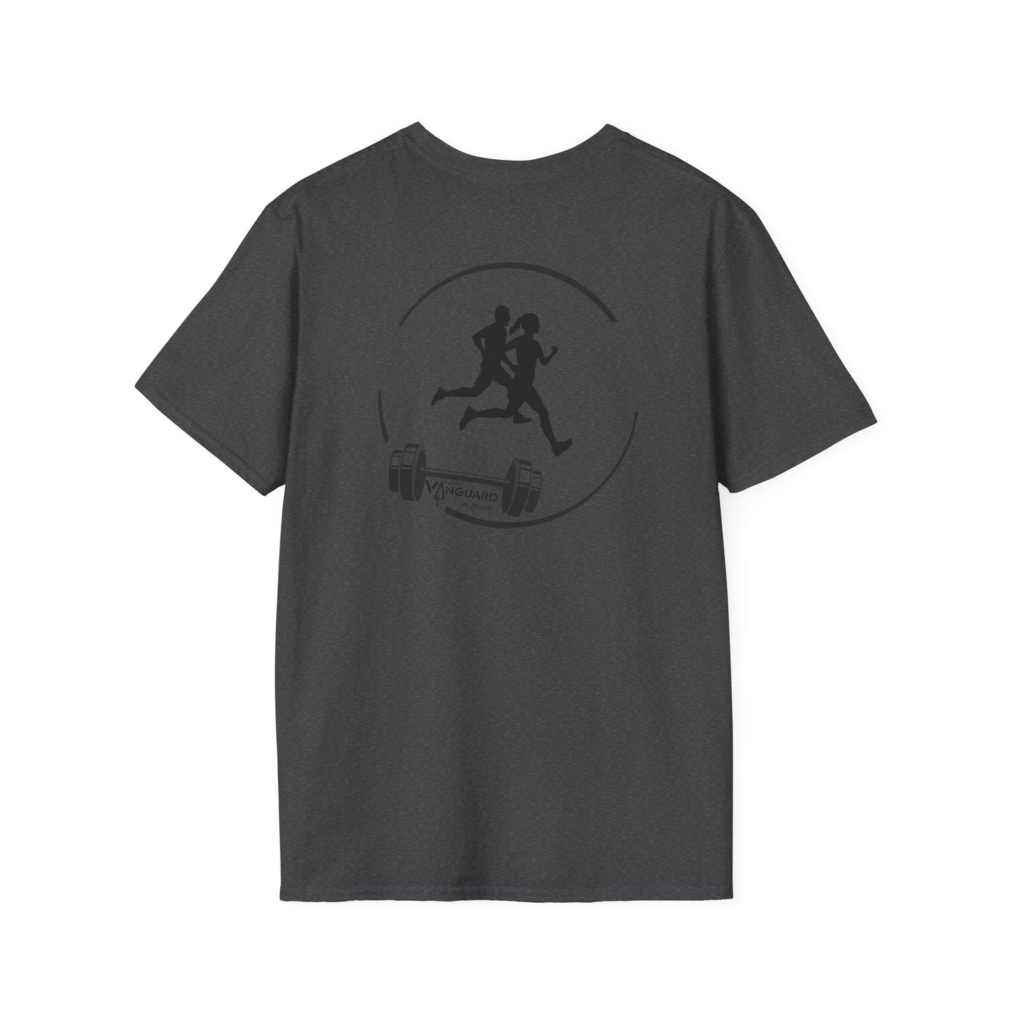 Sports Collection - running enthusiast and silver spear logo - Vanguard Athletics - Be ready