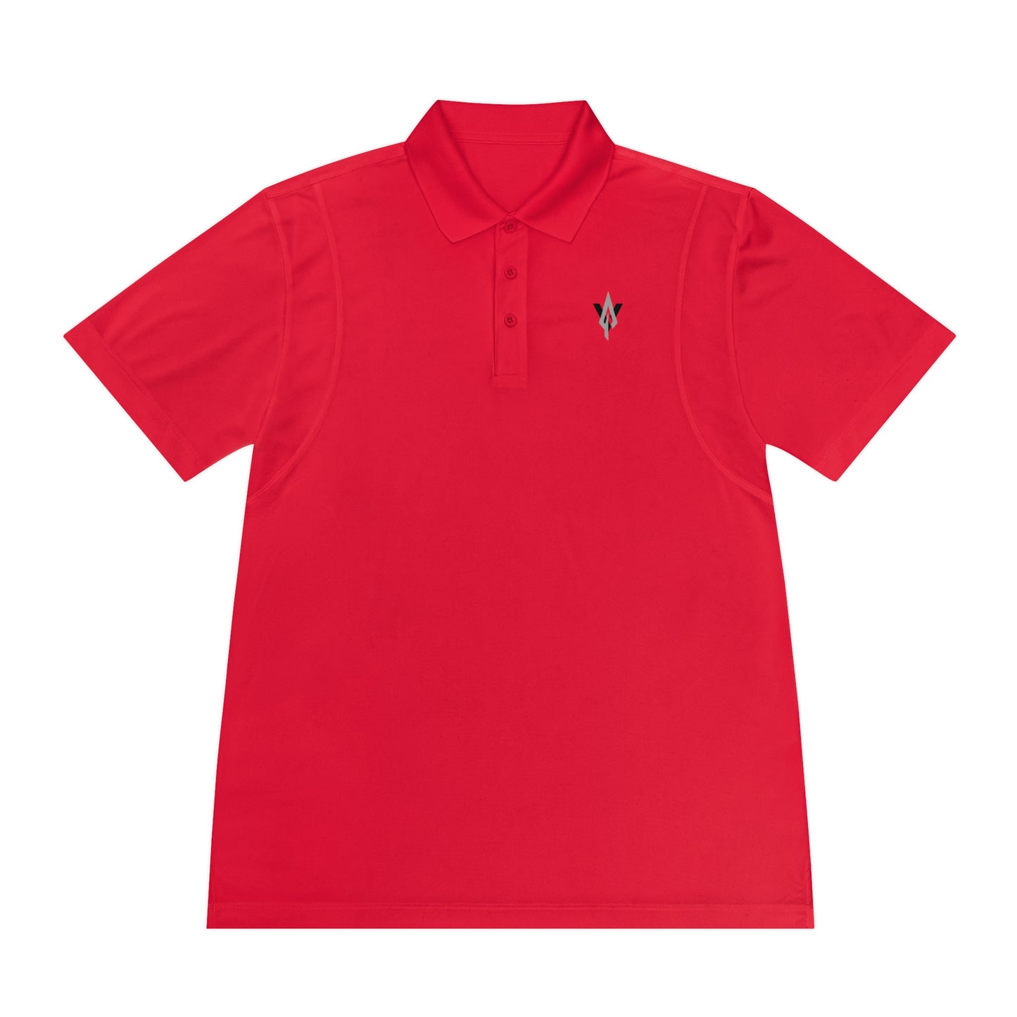 Vanguard silver logo, sport-tek polo shirt