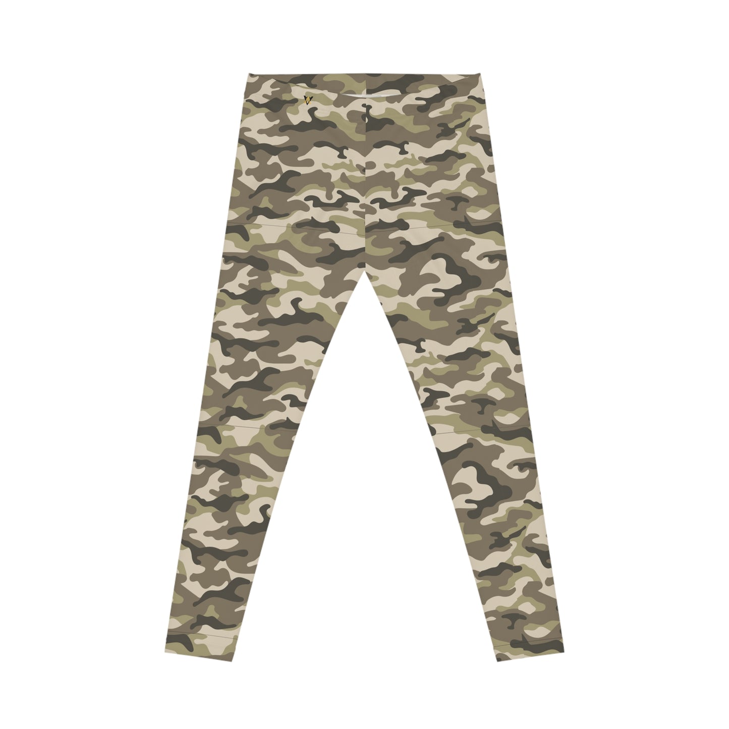 Green Camouflage Women's Casual Leggings, Trendy Workout Pants, Yoga Leggings, Active Wear.