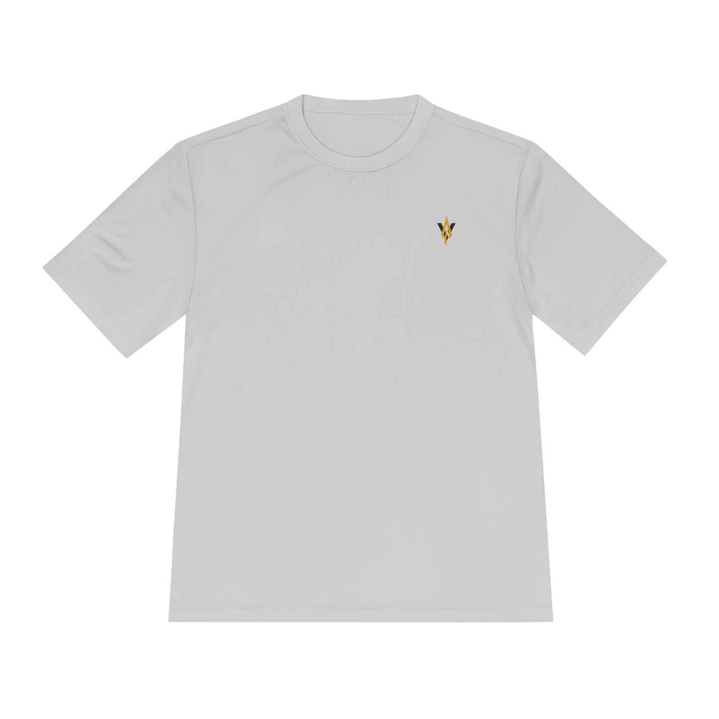 Vanguard gold spear logo, Moisture Wicking Unisex Tee for workouts
