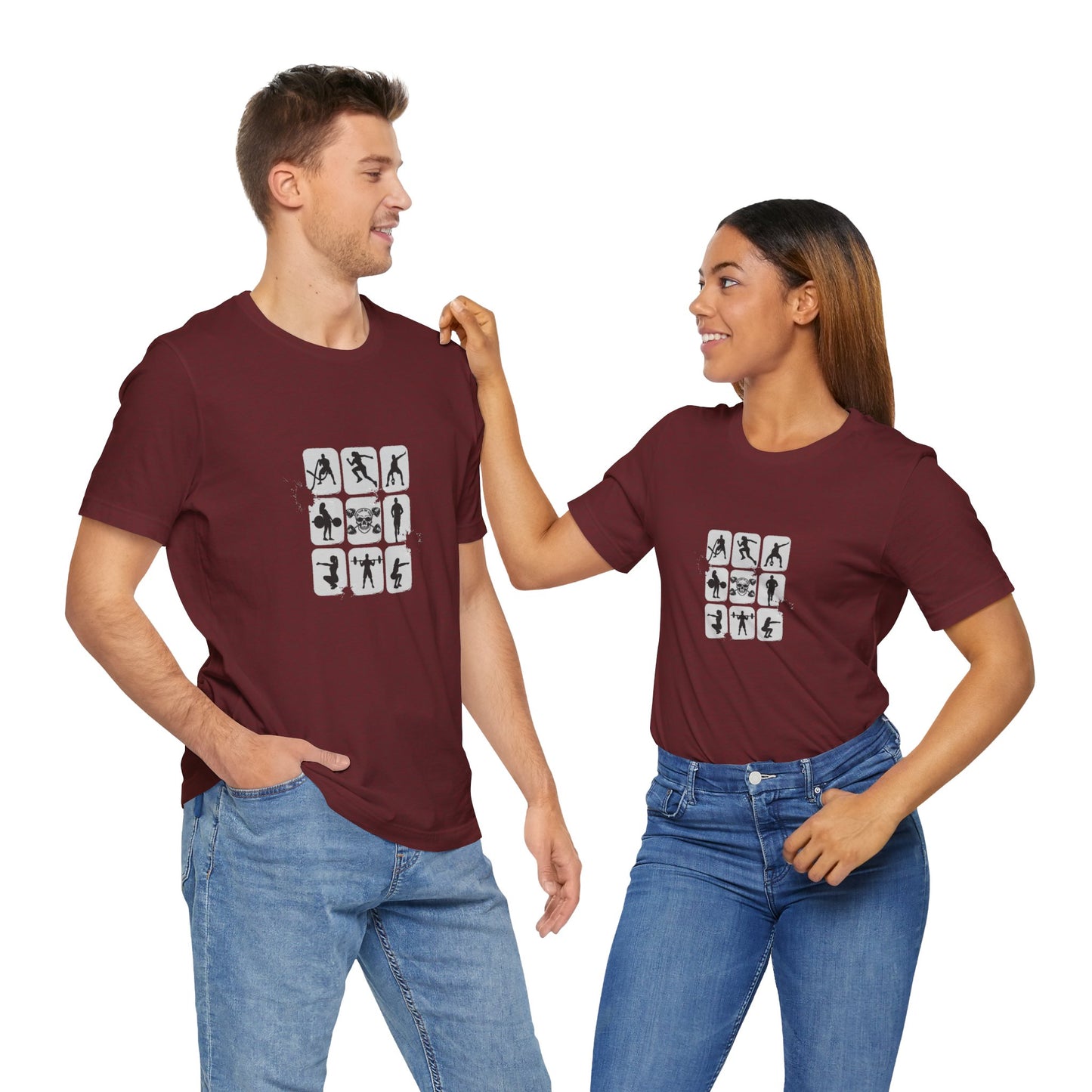 'No pain no gain' tee for fitness anthusiasts. - Vanguard Athletics - Be ready