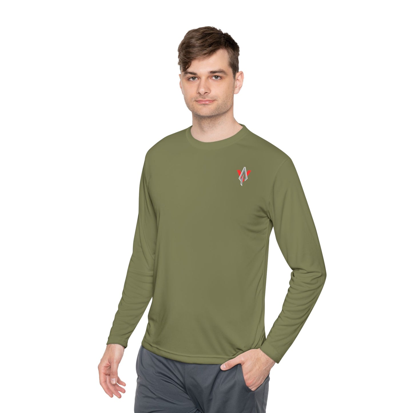 Fitness collection - Men's warrior side, Light weight long sleeve. - Vanguard Athletics - Be ready