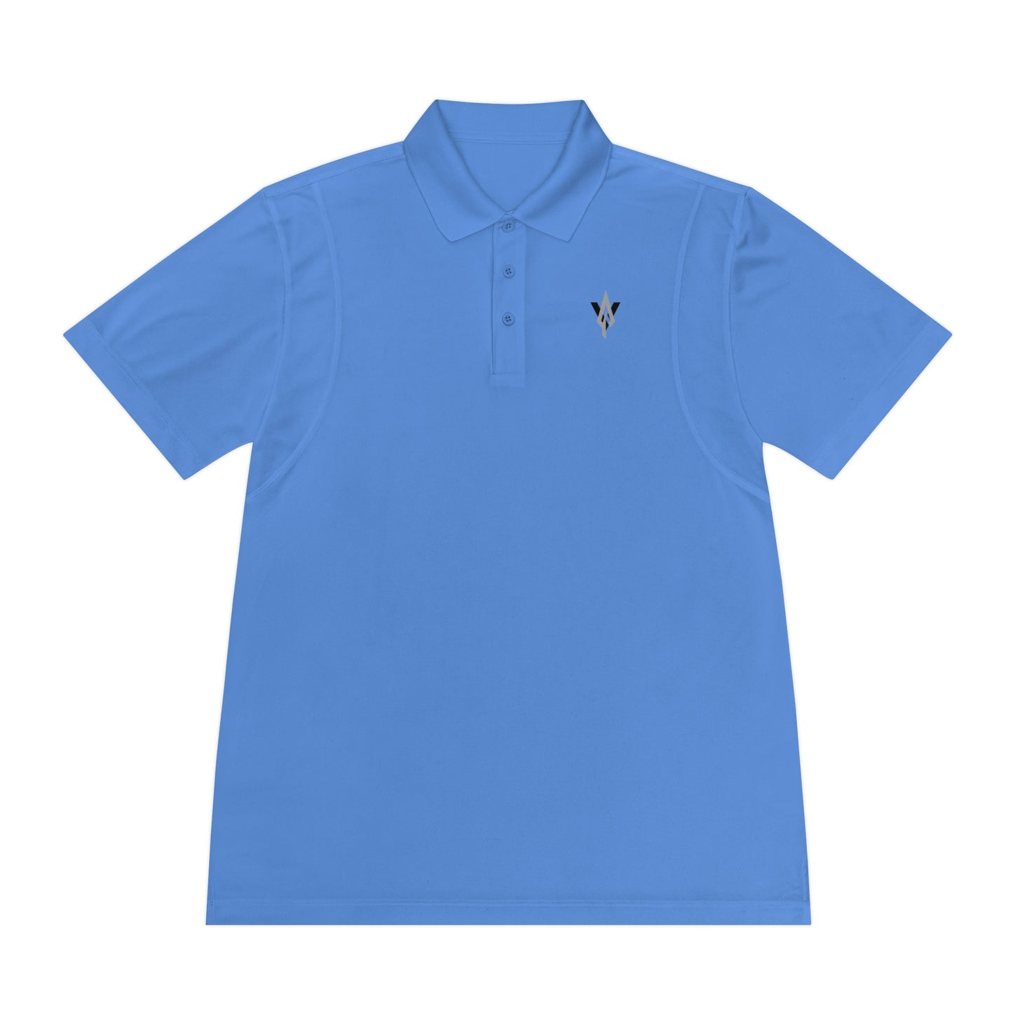 Vanguard silver logo, sport-tek polo shirt