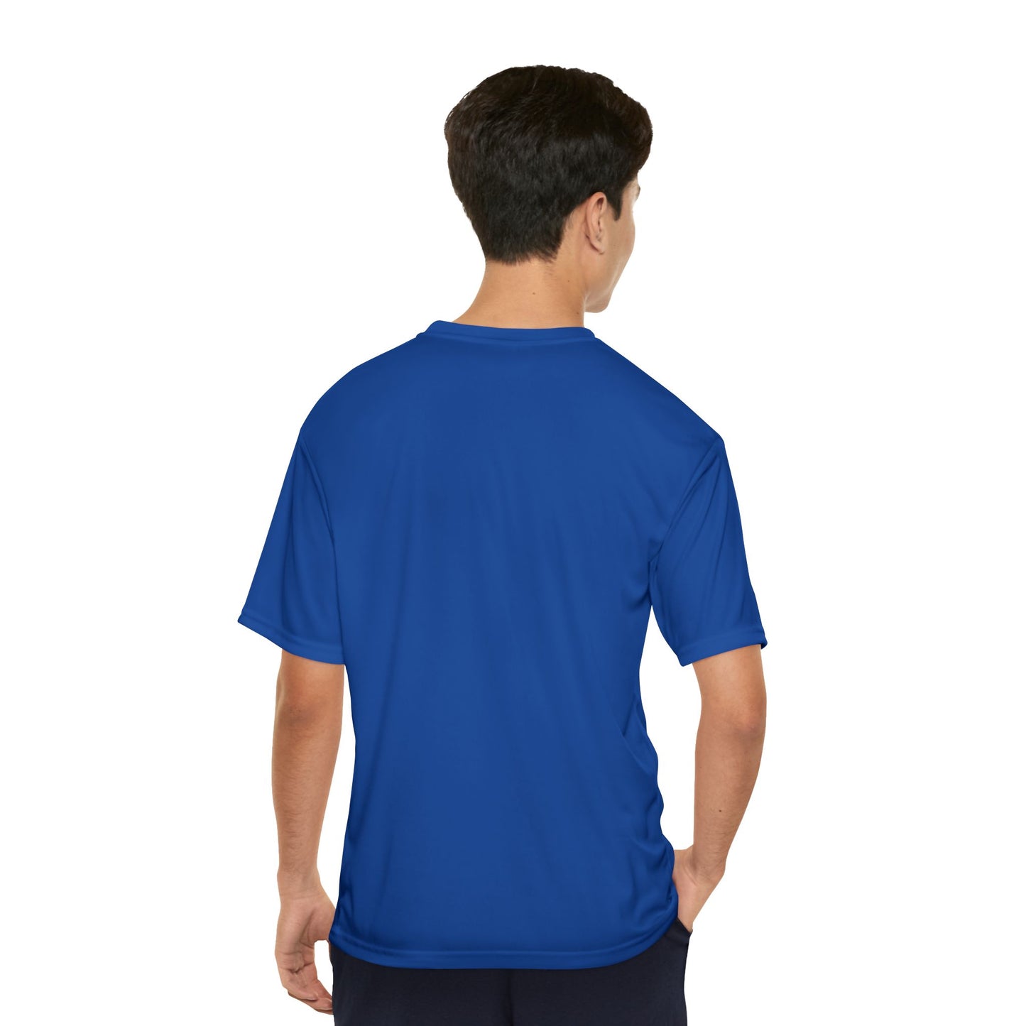 Fitness collection - Gold logo Men's Performance T-Shirt - Vanguard Athletics - Be ready