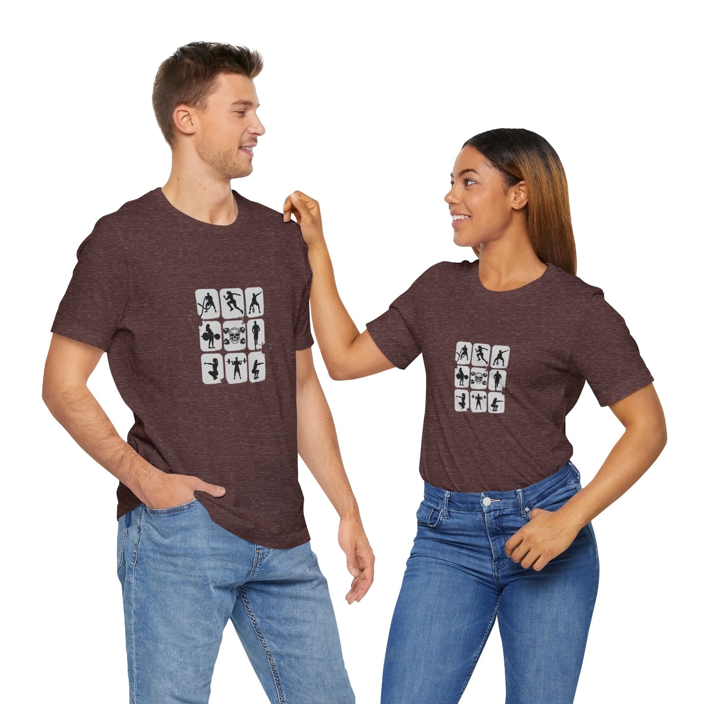 'No pain no gain' tee for fitness anthusiasts. - Vanguard Athletics - Be ready