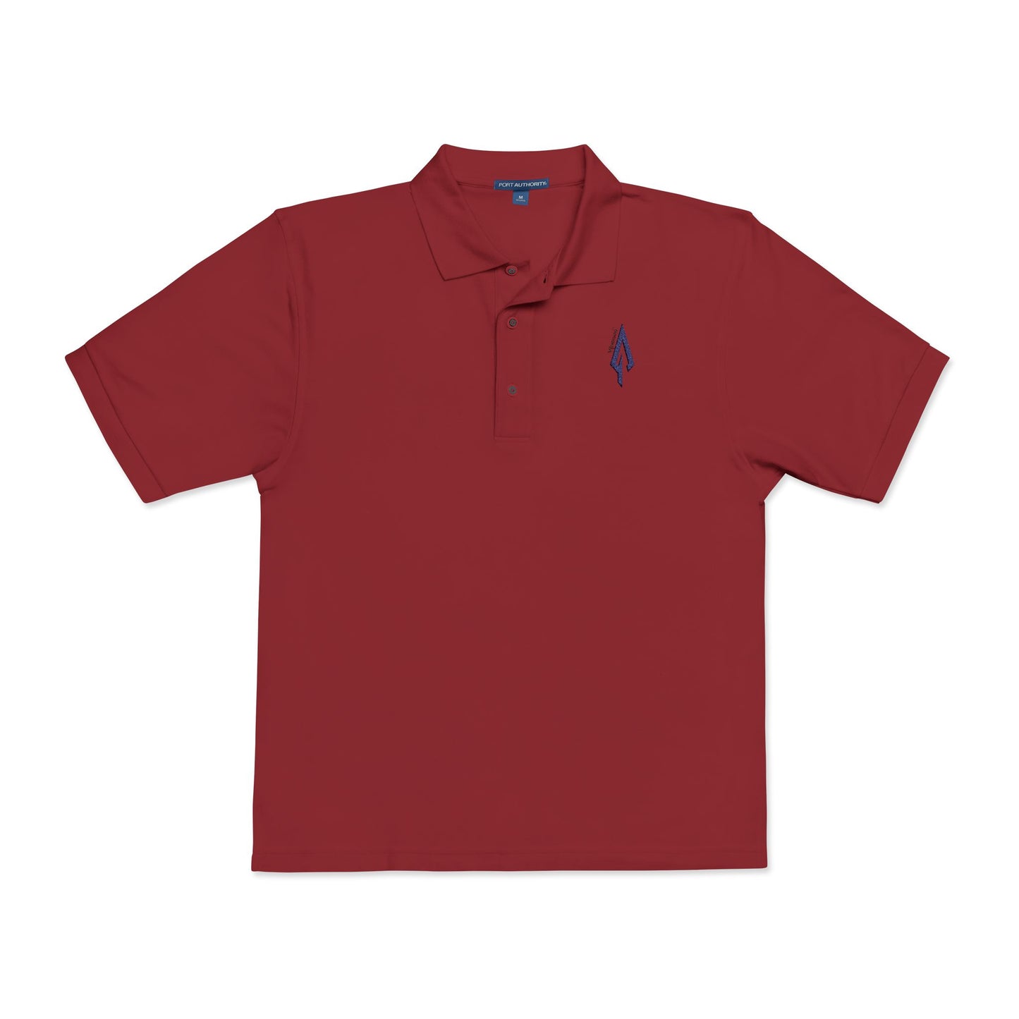 Embroidered Unisex Polo Shirt – Vanguard spear logo - Vanguard Athletics - Be ready