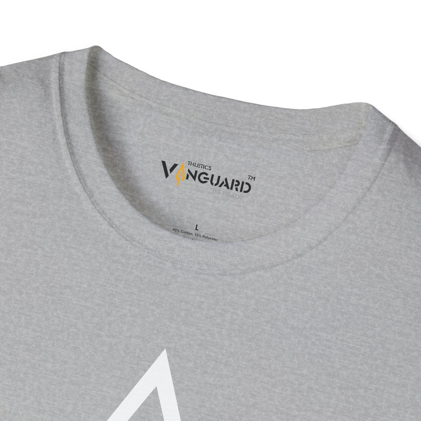 Vanguard Athletics Designs Collection - Men's Warrior side spear white logo - Vanguard Athletics - Be ready