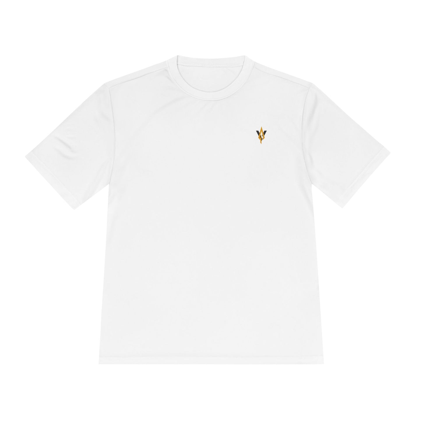 Vanguard gold spear logo, Moisture Wicking Unisex Tee for workouts