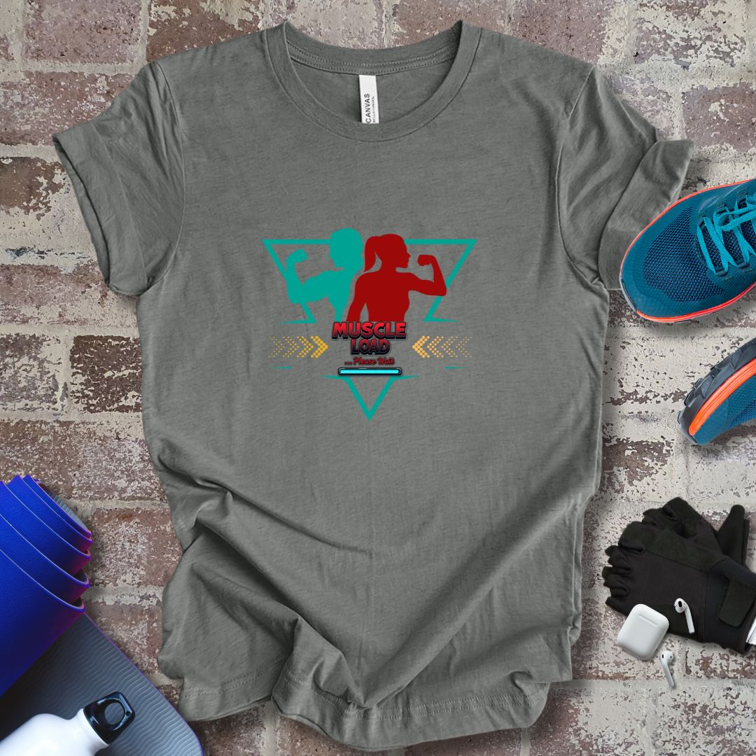 'Muscle Load' Gym motivational, unisex Tee