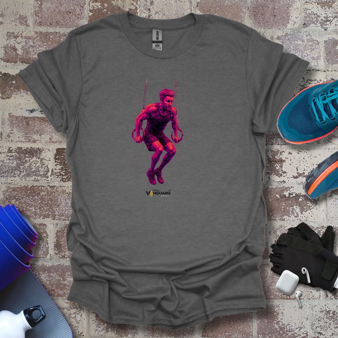 Vanguard Athletic T-Shirt - Gym Wear Inspirational Design