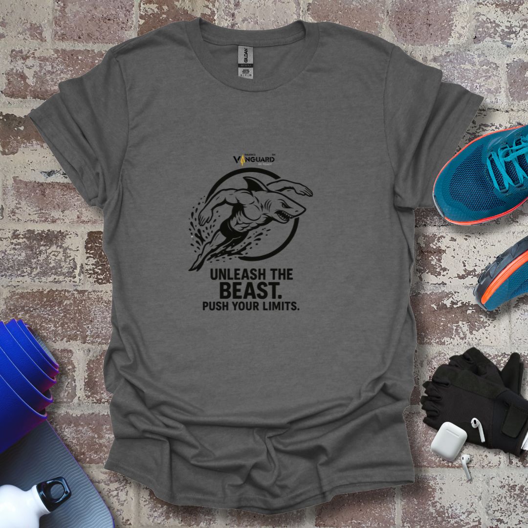 'Unleash the Beast, Push Your Limits' - Swimming motivation