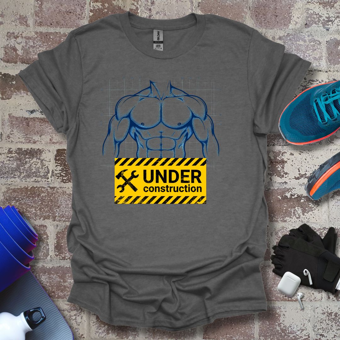 Gym motivation "Under Construction" Soft style T-Shirt