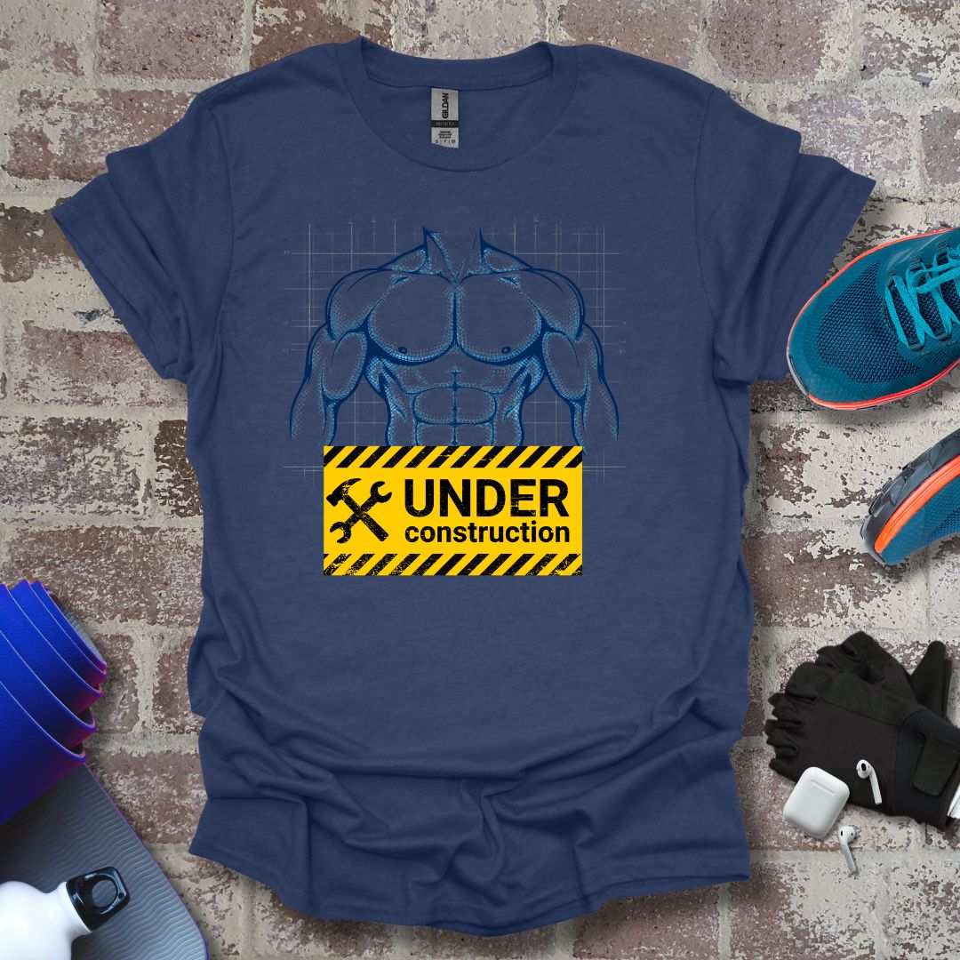 Gym motivation "Under Construction" Soft style T-Shirt