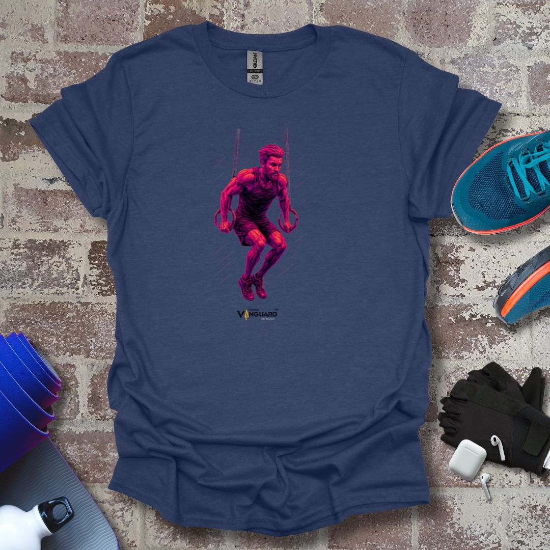 Vanguard Athletic T-Shirt - Gym Wear Inspirational Design