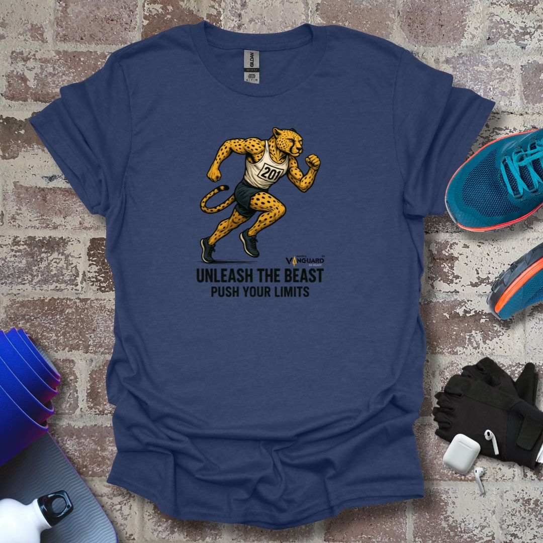 Running motivation - Unleash the Beast, Push Your Limits - Vanguard Athletics - Be ready