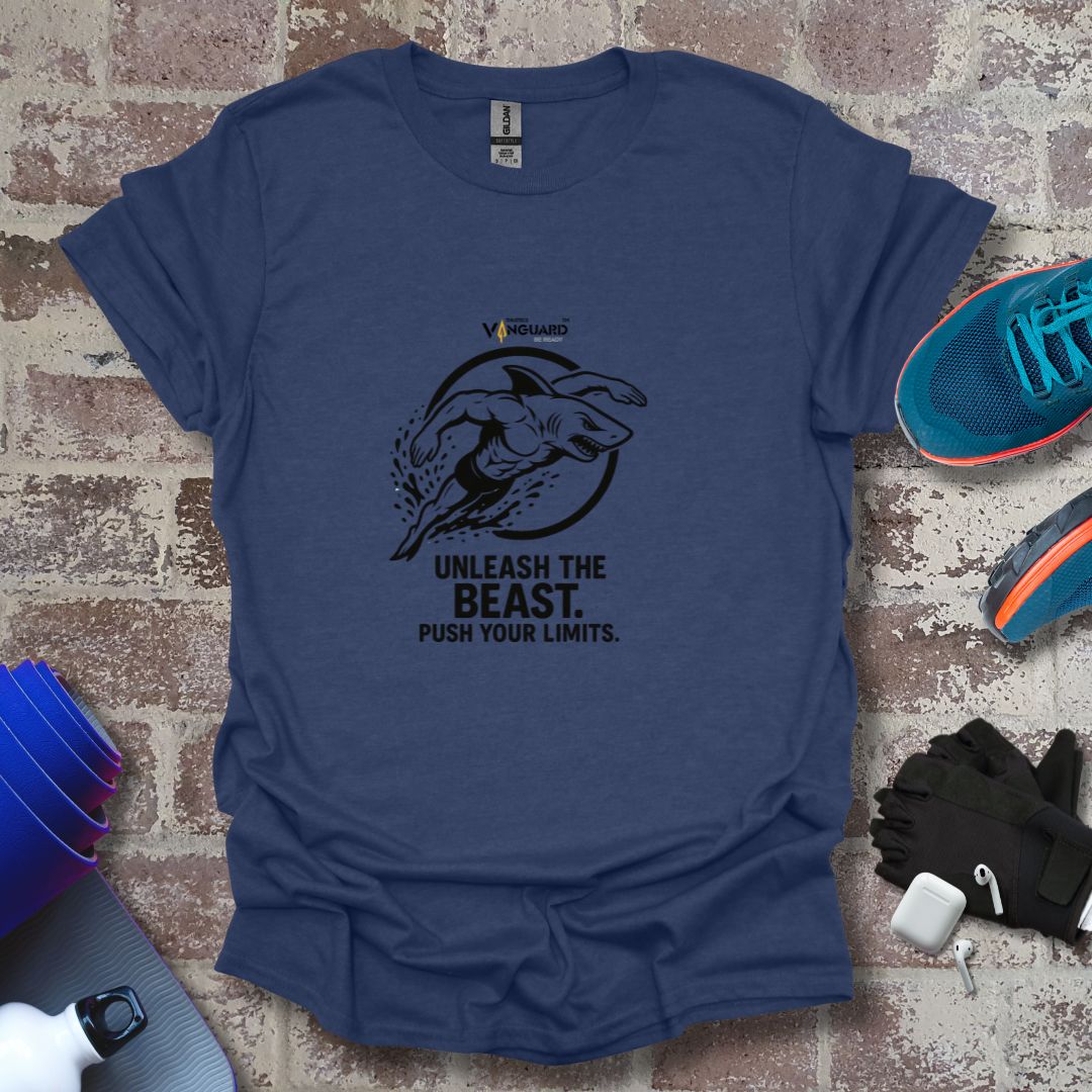 'Unleash the Beast, Push Your Limits' - Swimming motivation