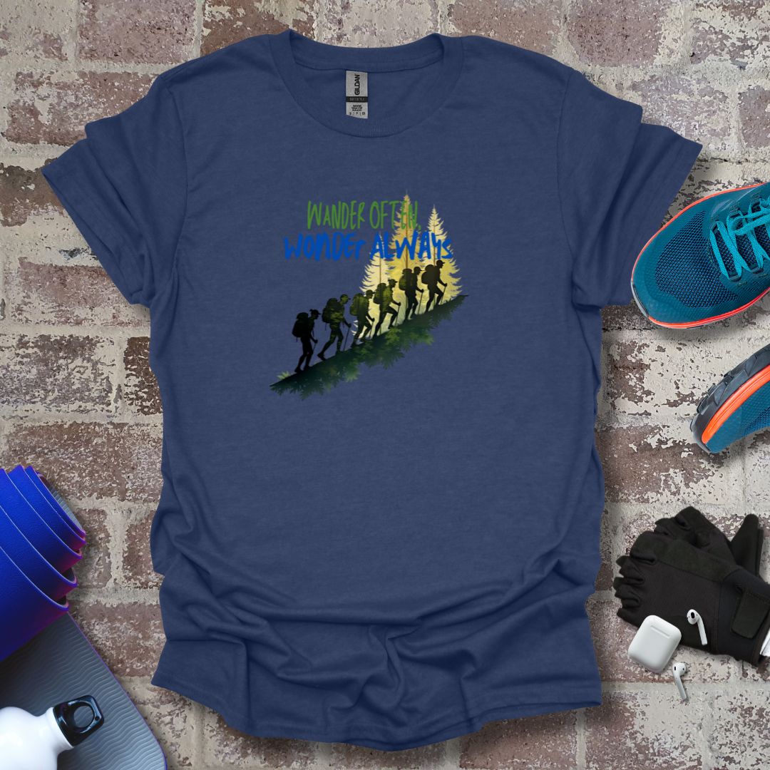 "Wander often, Wonder Always" - Hiking Enthusiast