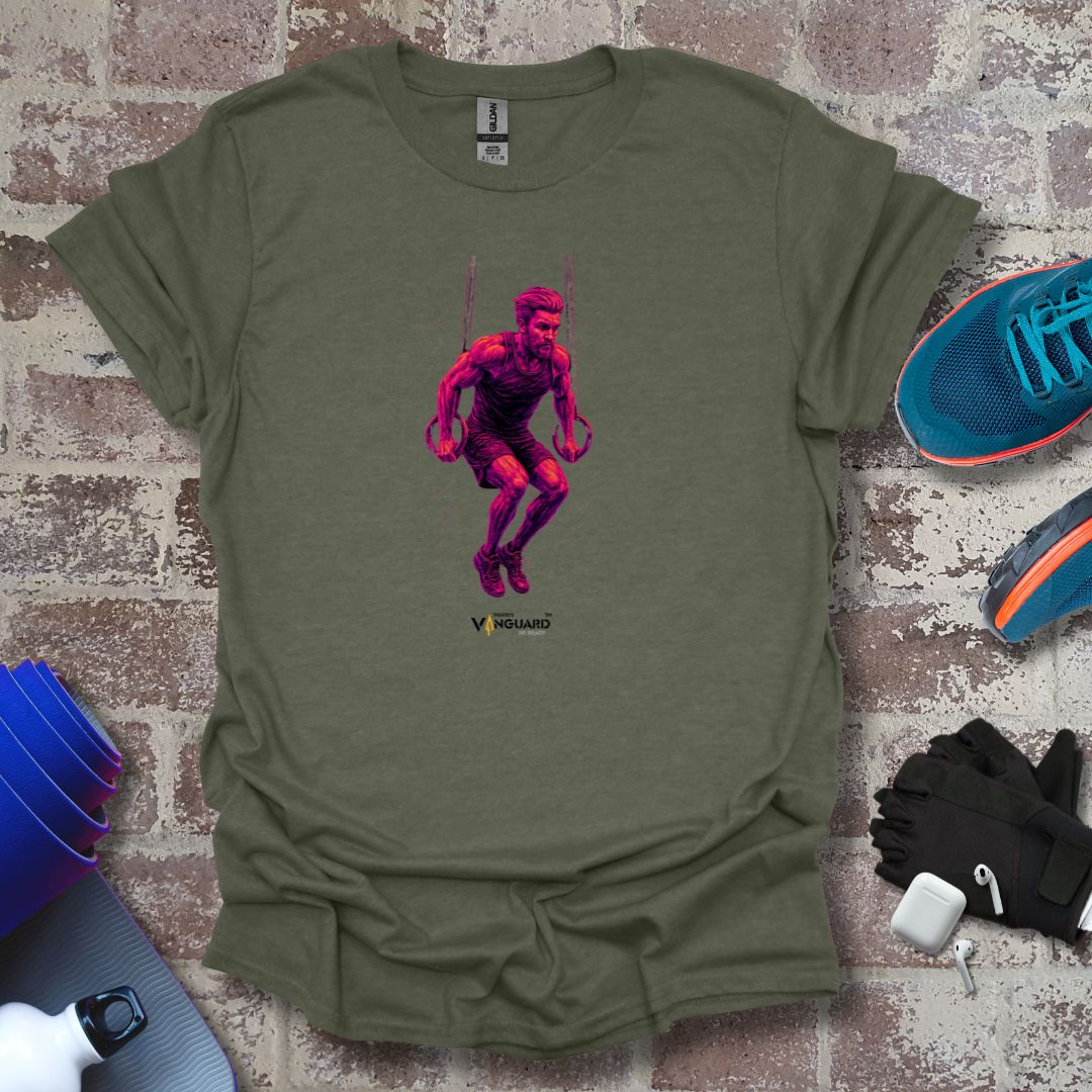 Vanguard Athletic T-Shirt - Gym Wear Inspirational Design