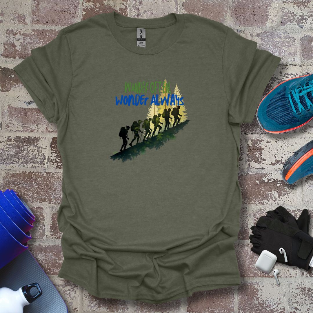 "Wander often, Wonder Always" - Hiking Enthusiast
