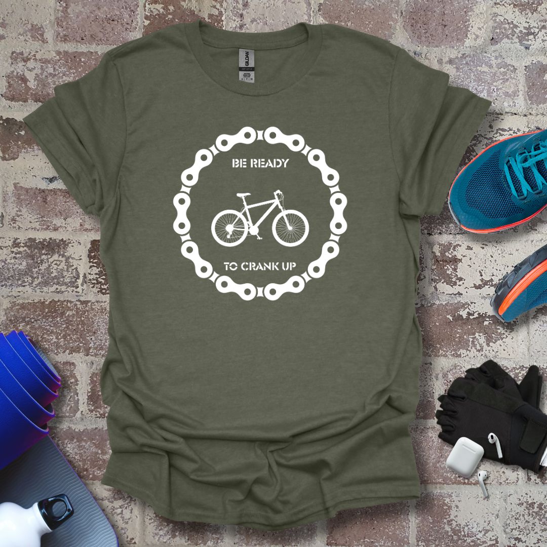 Be ready Collection - Cycling motivation white design - Vanguard Athletics - Be ready