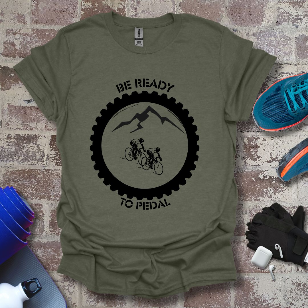 Be ready Collection - cycling motivation solid design.