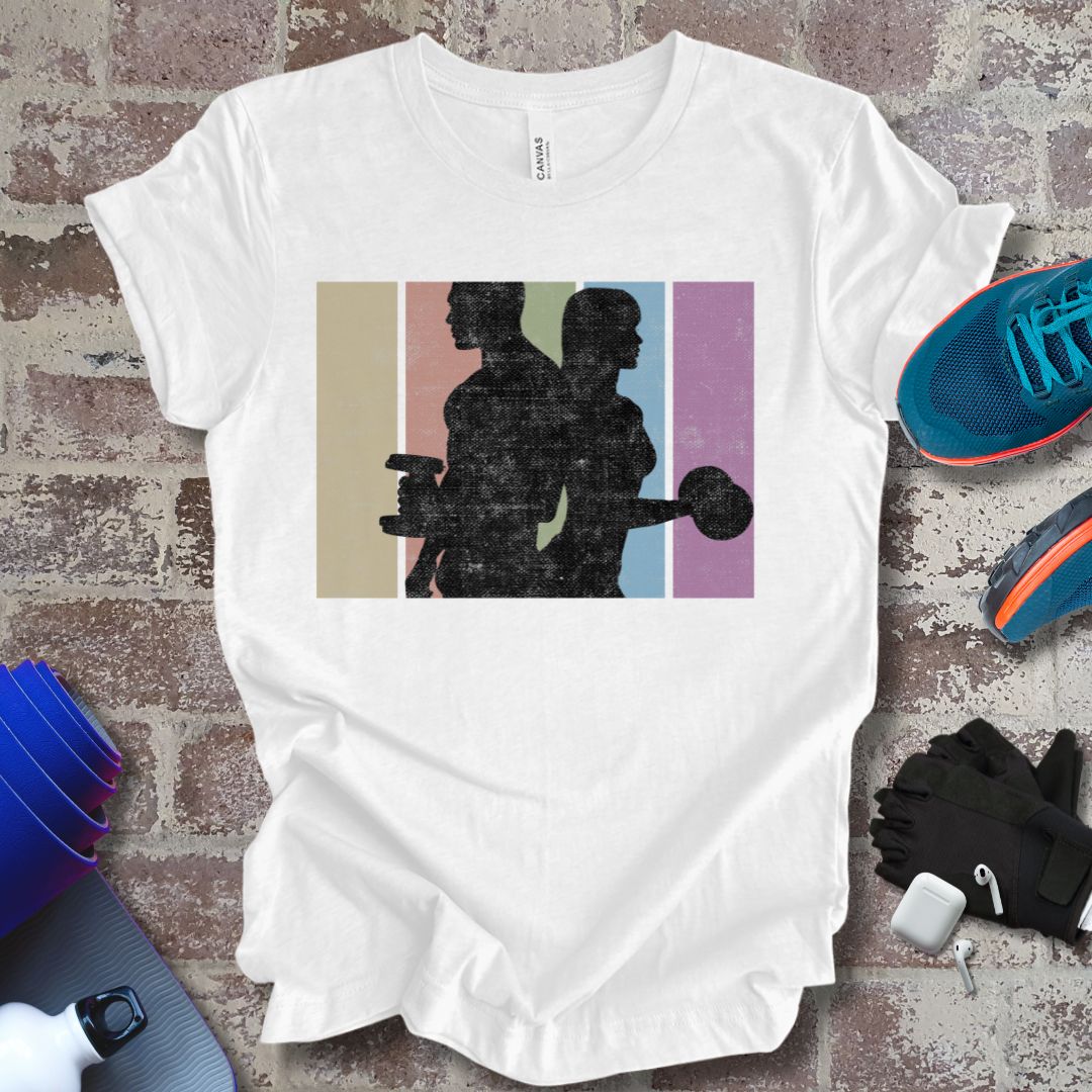 Retro Gym mood for fitness enthusiasts.