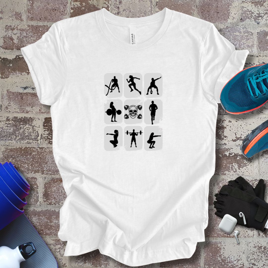 'No pain no gain' tee for fitness anthusiasts. - Vanguard Athletics - Be ready