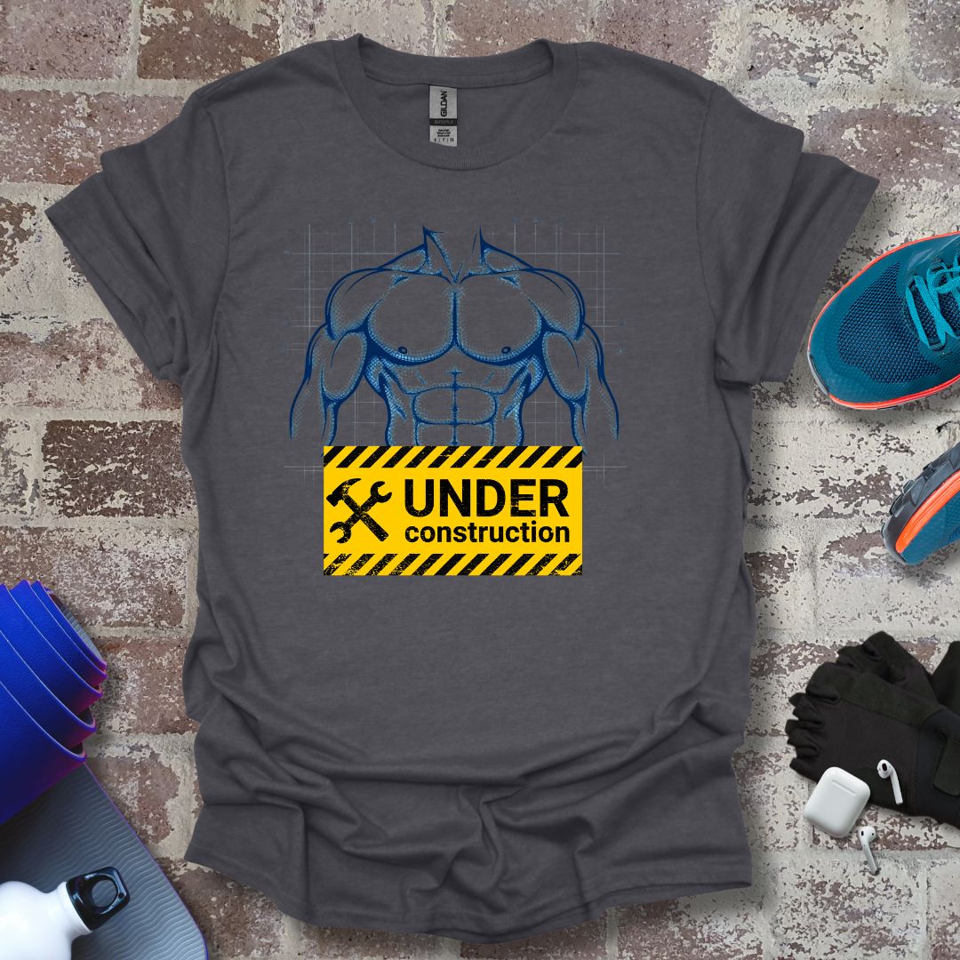 Gym motivation "Under Construction" Soft style T-Shirt